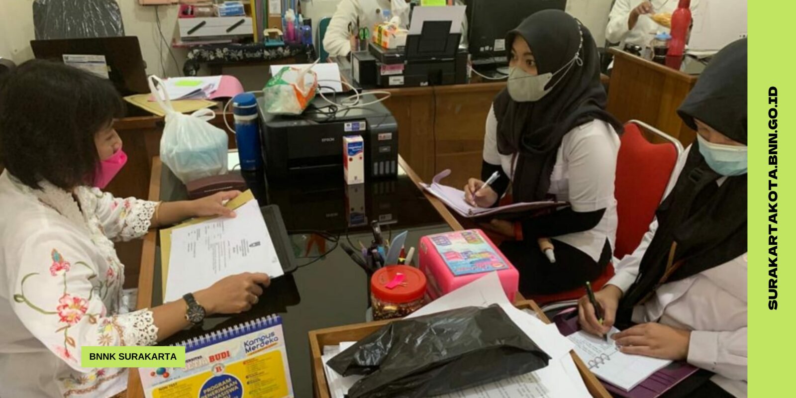 Koordinasi Pelatihan Keterampilan Bagi Klien Rehabilitasi Berkelanjutan Dengan Dinkop UKM Surakarta Koordinasi Pelatihan Keterampilan Bagi Klien Rehabilitasi Berkelanjutan Dengan Dinkop UKM Surakarta