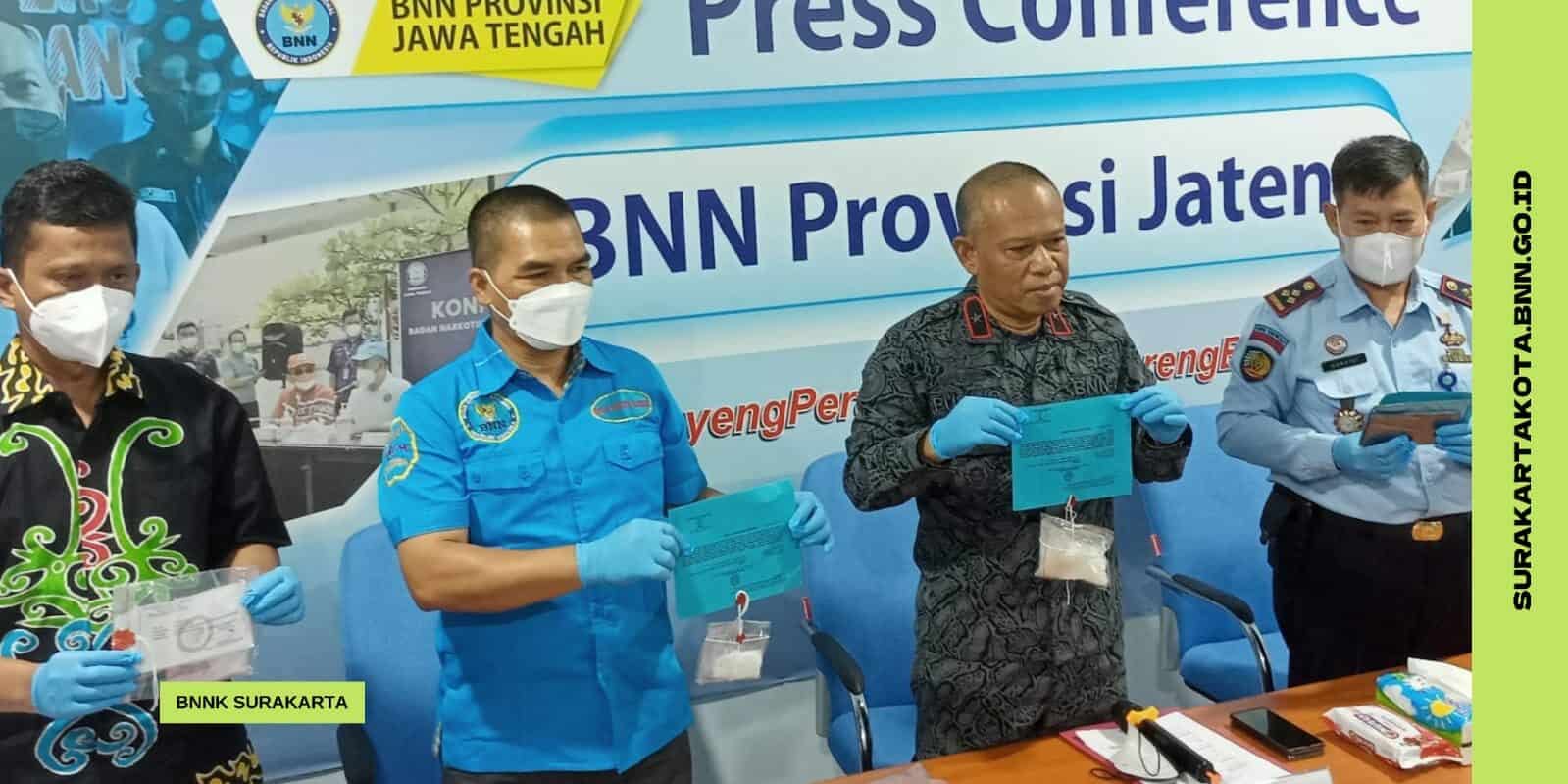 Pers Release Pengungkapan Kasus Tindak Pidana Narkotika