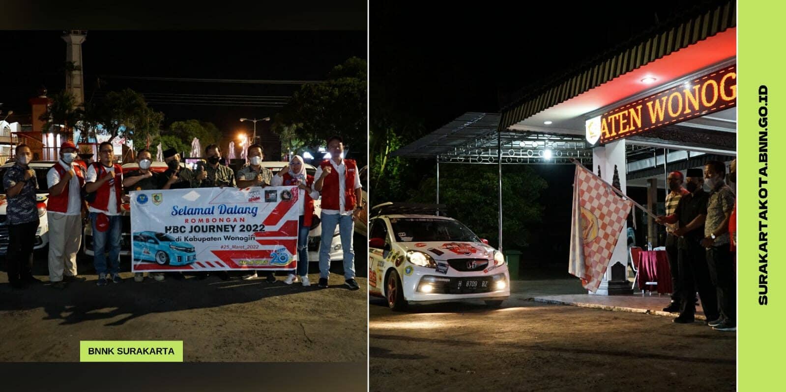 Kampanye P4GN Journey HBC Menuju Jateng BERSINAR Dalam Rangka HUT BNN RI KE-20 di Wonogiri Kampanye P4GN Journey HBC Menuju Jateng BERSINAR Dalam Rangka HUT BNN RI KE-20 di Wonogiri