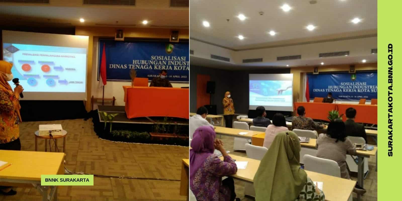 Penyuluhan P4GN Pada Kegiatan Sosialisasi Hubungan Industrial Disnaker Kota Surakarta WhatsApp Image 2022 04 14 at 08.28 .39