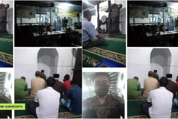 Kultum P4GN Shalat Tarawih di Masjid Paromosono Baluwarti