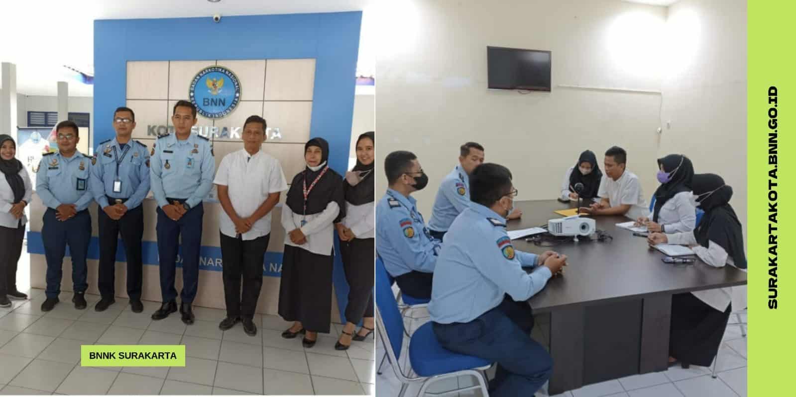 Kunjungan Rupbasan Klas I Surakarta ke Kantor BNNK Surakarta Kunjungan Rupbasan Klas I Surakarta ke Kantor BNNK Surakarta