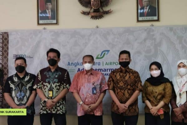 Audiensi BNNK Surakarta dengan PT. Angkasa Pura I Bandara adi Soemarmo