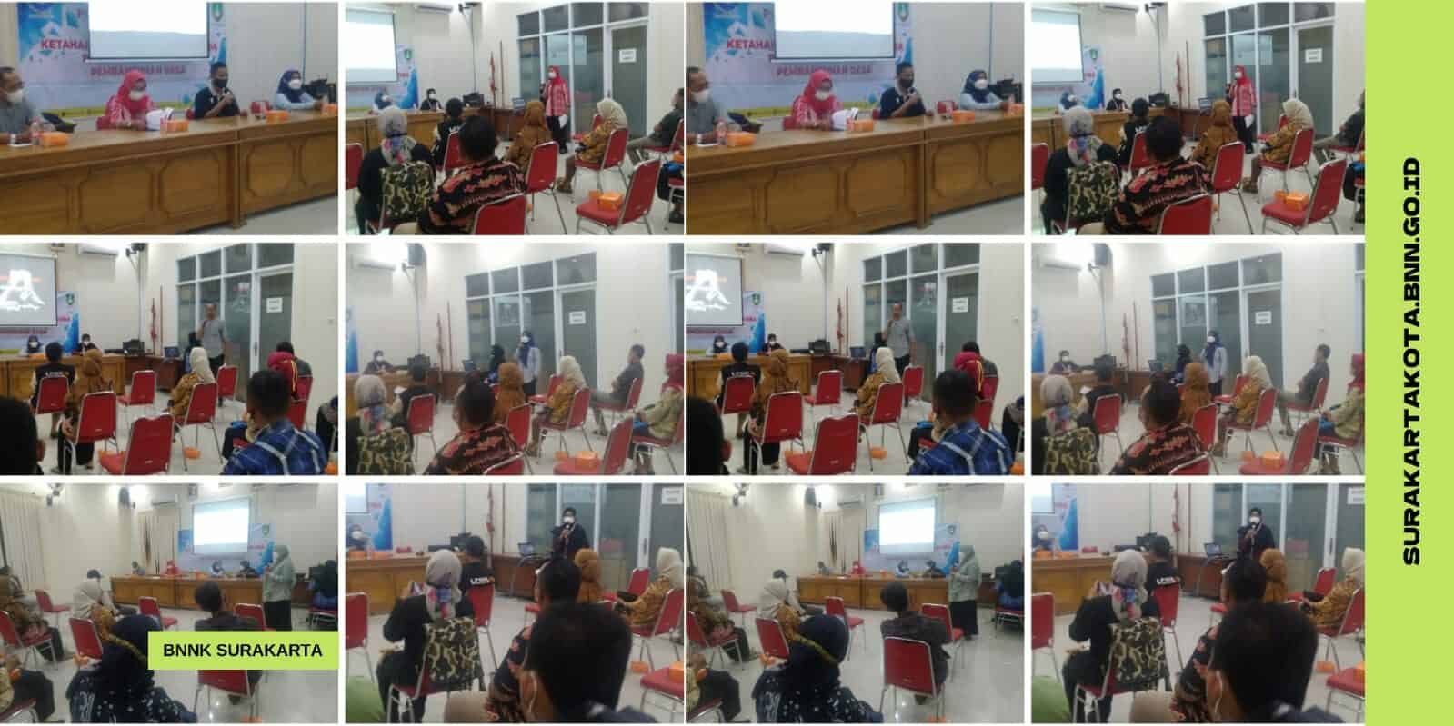 Fasilitasi Pelaksanaan Advokasi Program Ketahanan Keluarga Anti Narkoba di Kecamatan Laweyan
