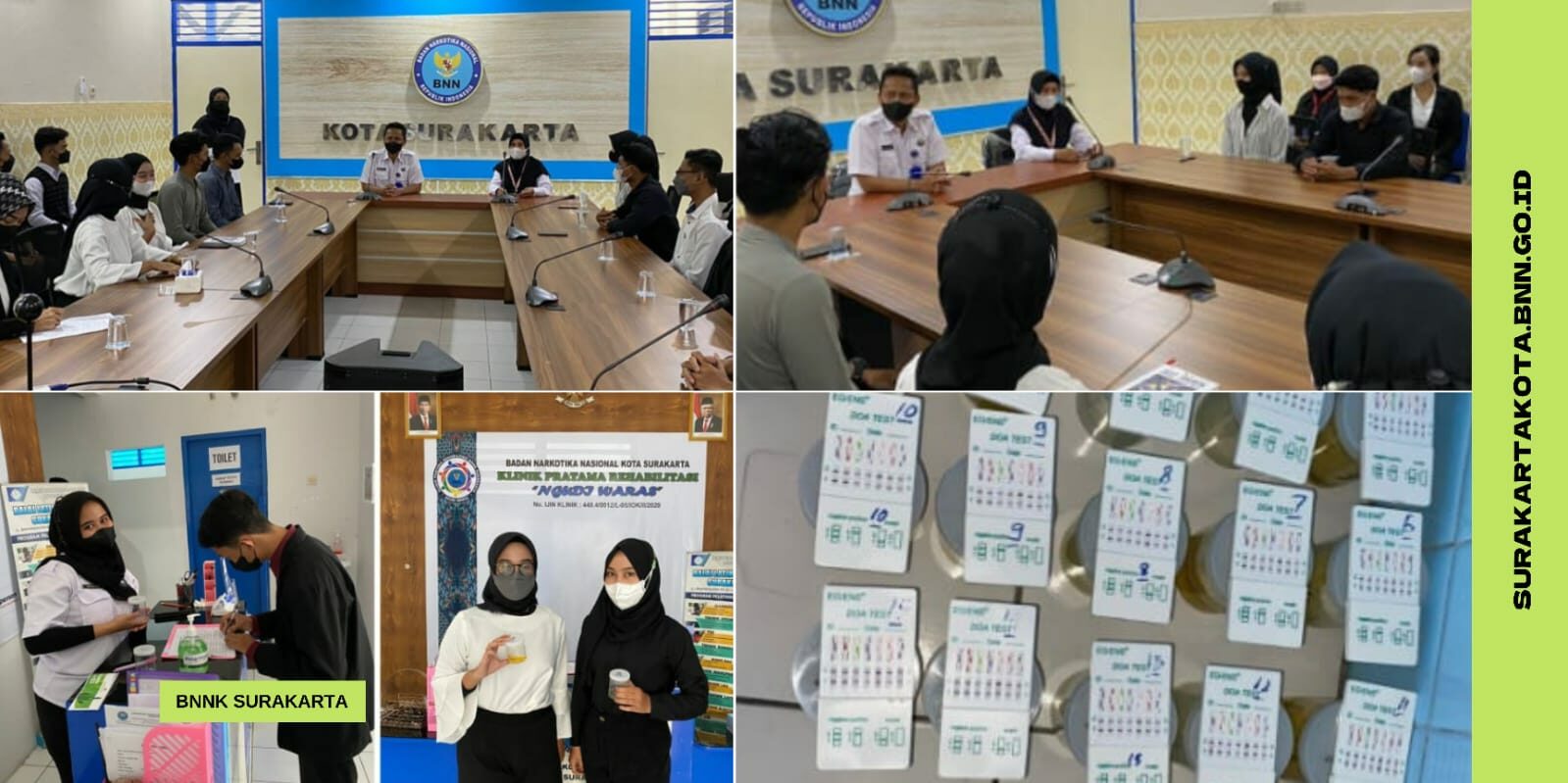 Pengarahan Program P4GN dan Deteksi Dini Penyalahgunaan Narkoba Pada Calon Finalis Duta Genre Surakarta Pengarahan Program P4GN dan Deteksi Dini Penyalahgunaan Narkoba Pada Calon Finalis Duta Genre Surakarta