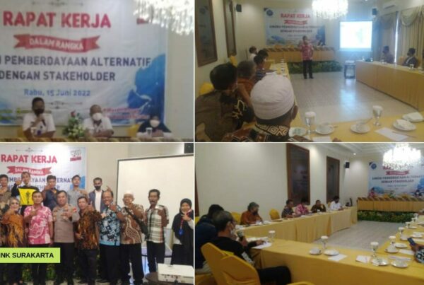 Rapat Kerja Sinergi Pemberdayaan Alternatife Dengan Stakeholder