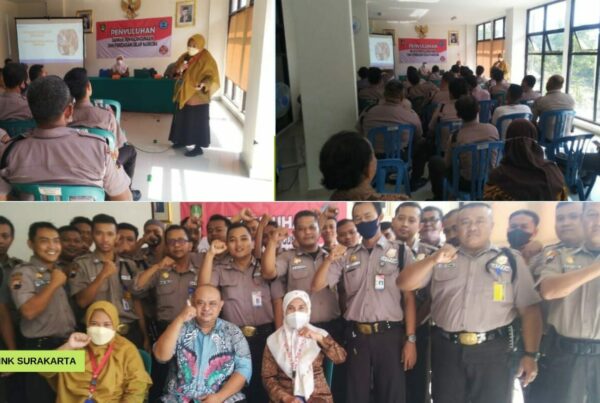 Penyuluhan P4GN Kepada Satuan Pengamanan Rusunawa Putri Cempo
