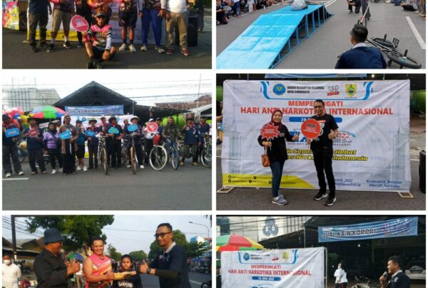 Sosialisasi P4GN di Car Free Day Kabupaten Sragen Dalam Rangka HANI 2022