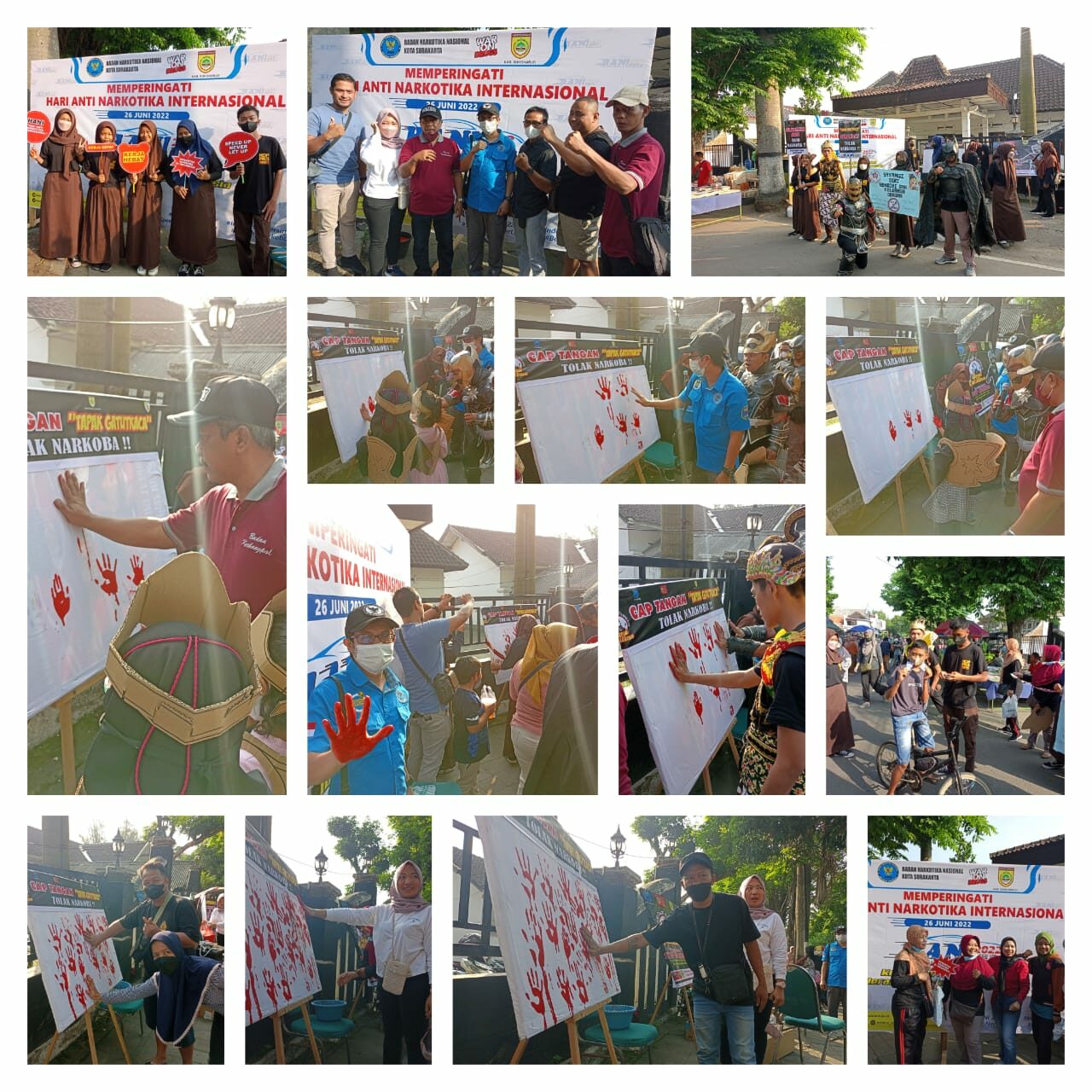 Kampanye Hari Anti Narkotika Internasional di CFD Kabupaten Sukoharjo Kampanye Hari Anti Narkotika Internasional di CFD Kabupaten Sukoharjo
