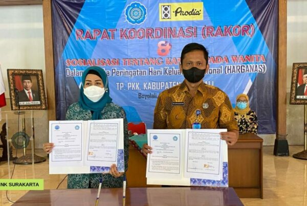 Penandatanganan Perjanjian Kerja Sama BNN Kota Surakarta dengan Tim Penggerak PKK Boyolali