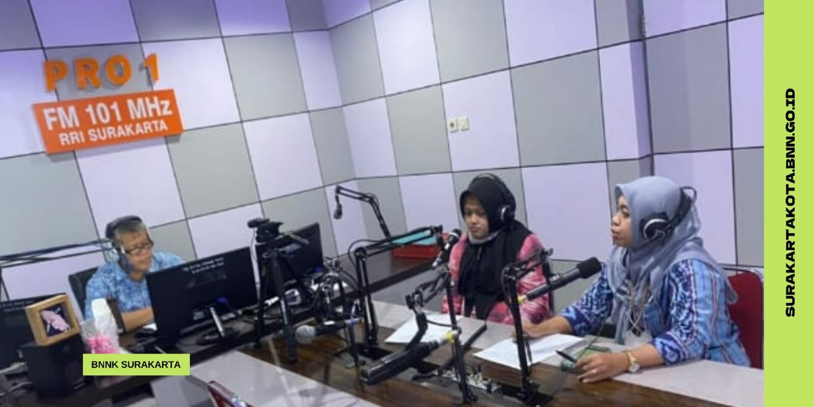 Talkshow RRI Surakarta "Pulih Sehat Tanpa Narkoba" Talkshow RRI Surakarta “Pulih Sehat Tanpa Narkoba”