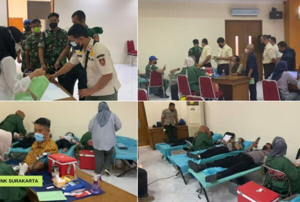 Donor Darah Dalam Rangka Peringatan HANI 2022 di Kota Surakarta