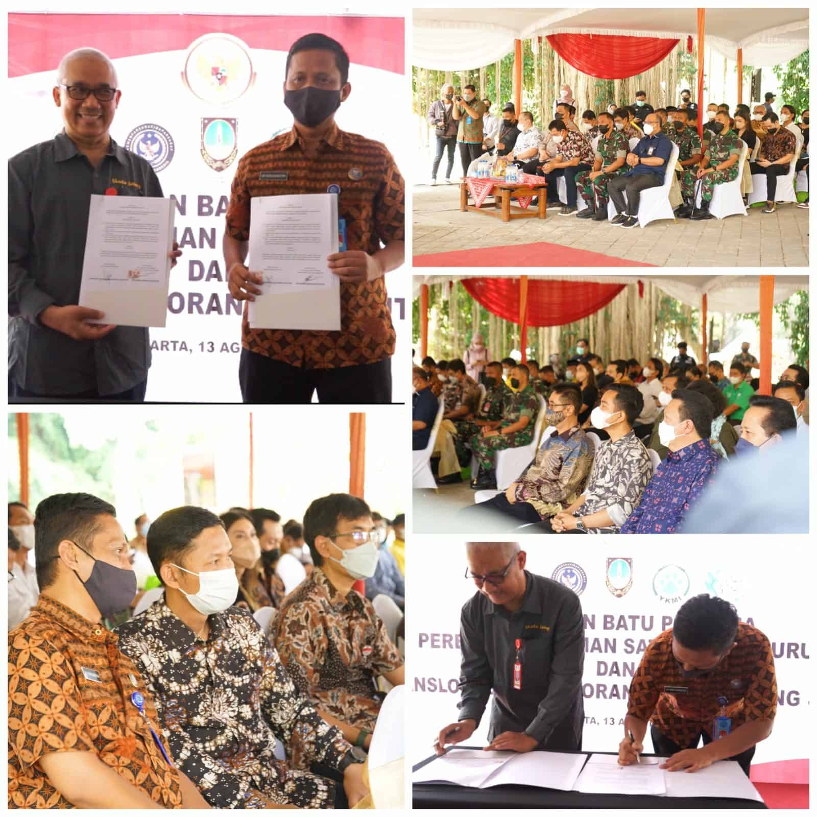 Penandatanganan Nota Kesepahaman antara BNNK Surakarta dengan Taman Satwa Taru Jurug Surakarta