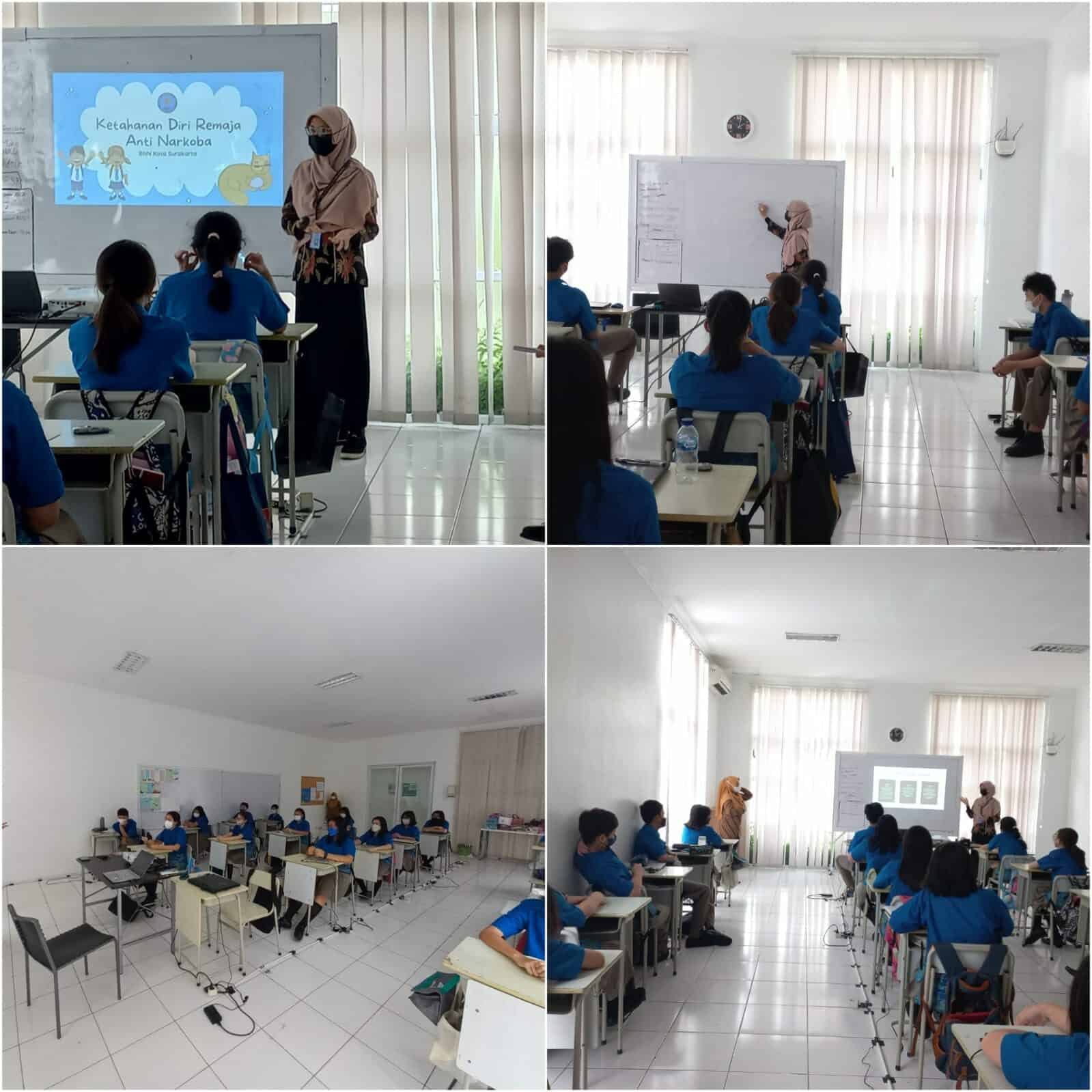 Informasi dan Edukasi melalui Penyuluhan pada siswa siswi Secondary School – Focus Independent School