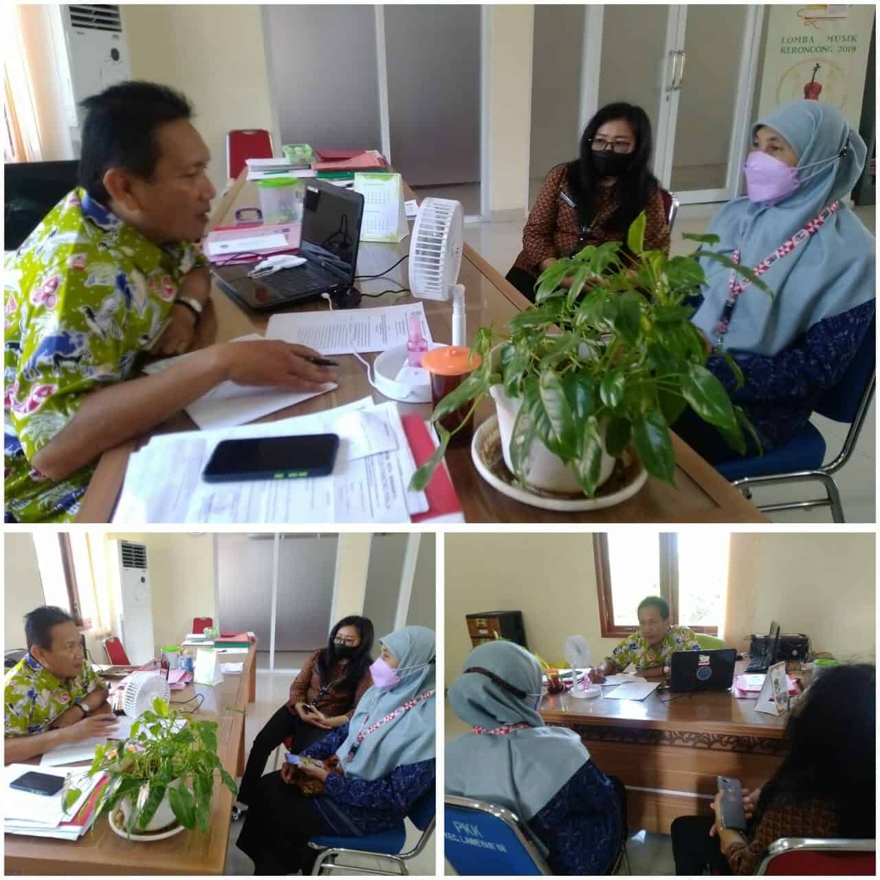 Koordinasi terkait Penetapan SK Kelurahan Bersinar di Kecamatan Laweyan