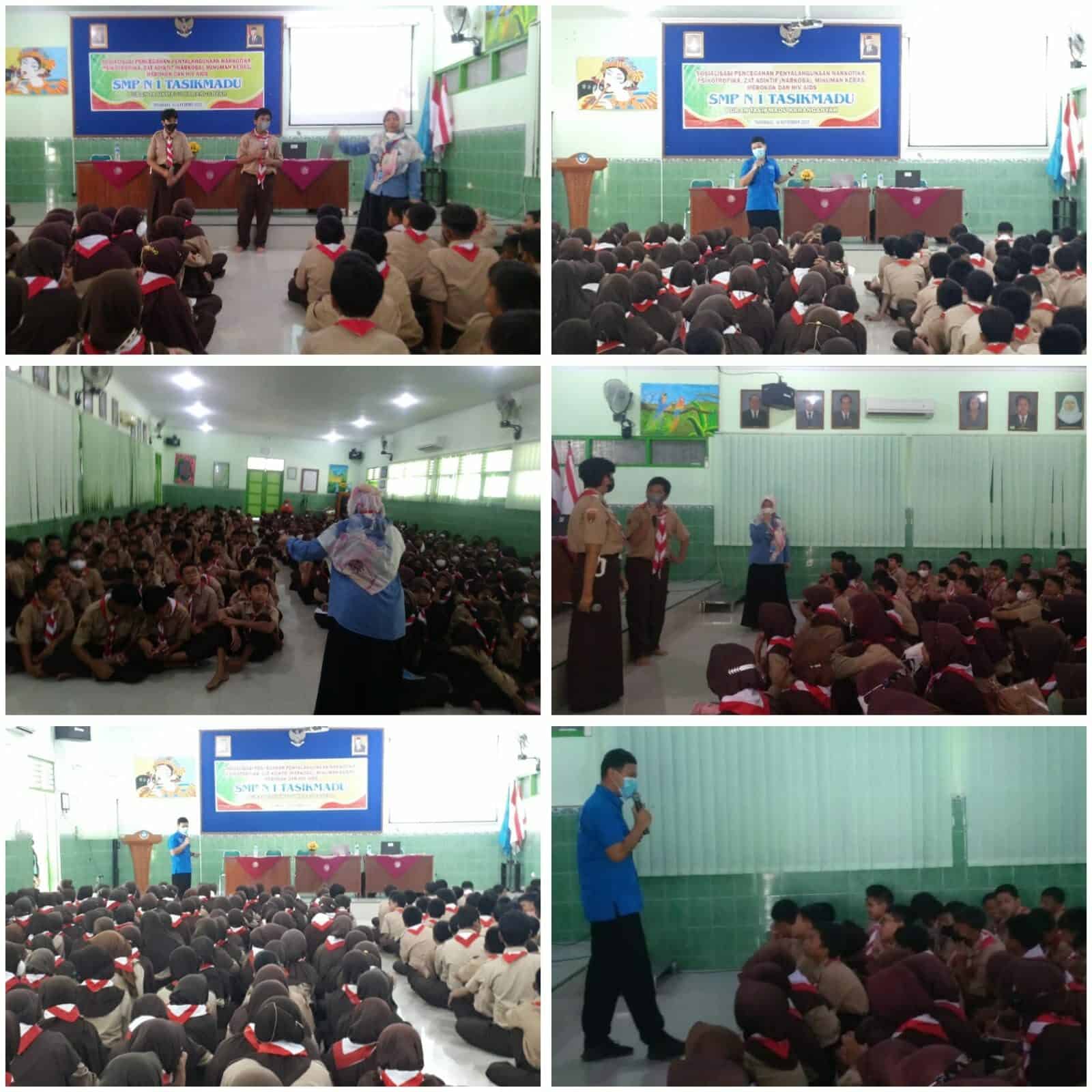 Informasi dan Edukasi tentang Pencegahan Penyalahgunaan Narkotika, Psikotropika, Zat Adiktif, Minuman Keras, Merokok dan HIV-AIDS
