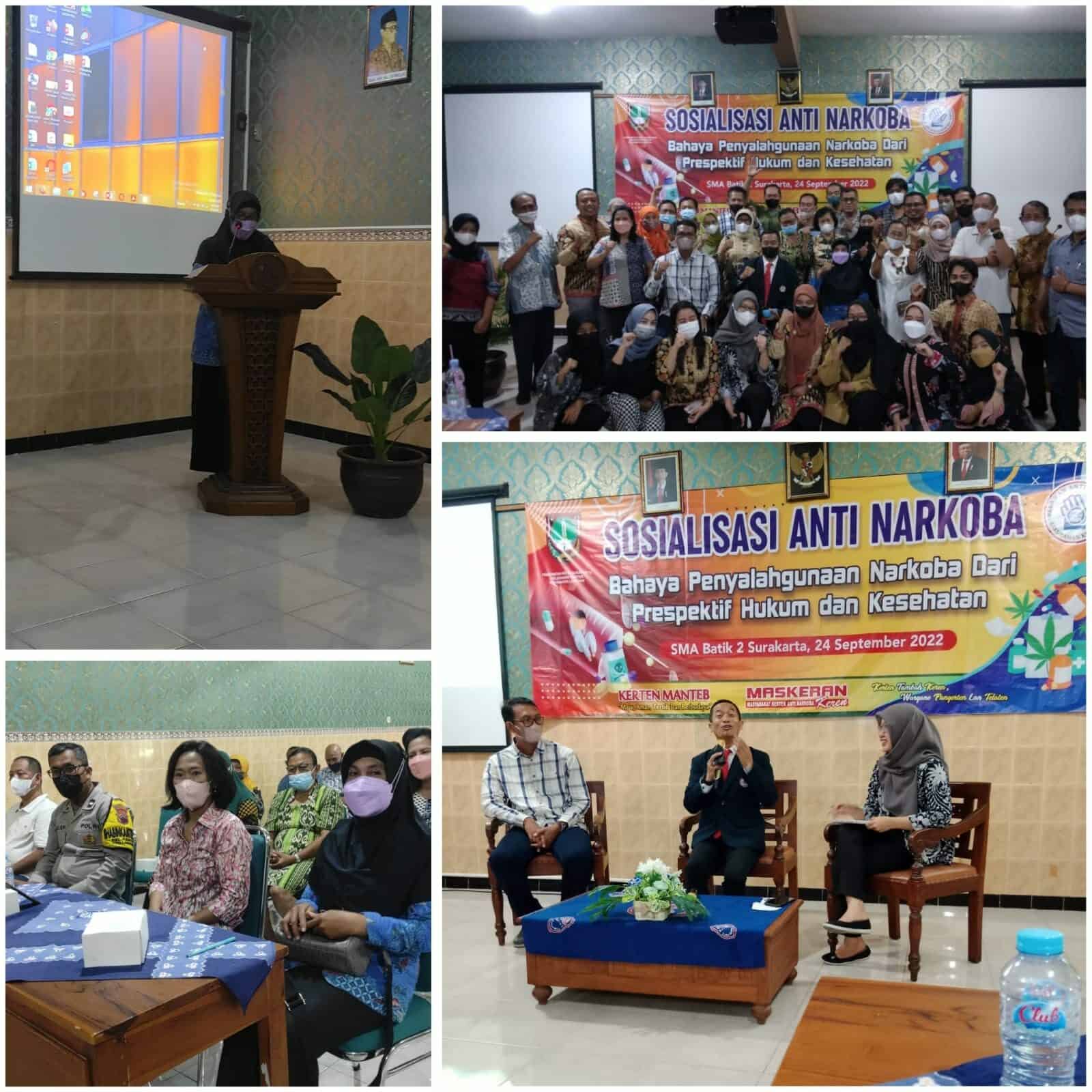 Membuka Kegiatan Sosialisasi Anti Narkoba oleh Relawan Anti Narkoba Kelurahan Kerten