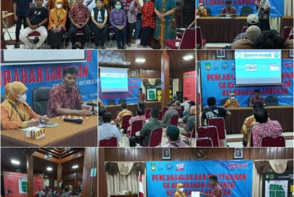 Pencanangan dan Penyerahan SK Walikota Surakarta tentang Kelurahan Bersih Narkoba (Bersinar) di Kelurahan Gandekan