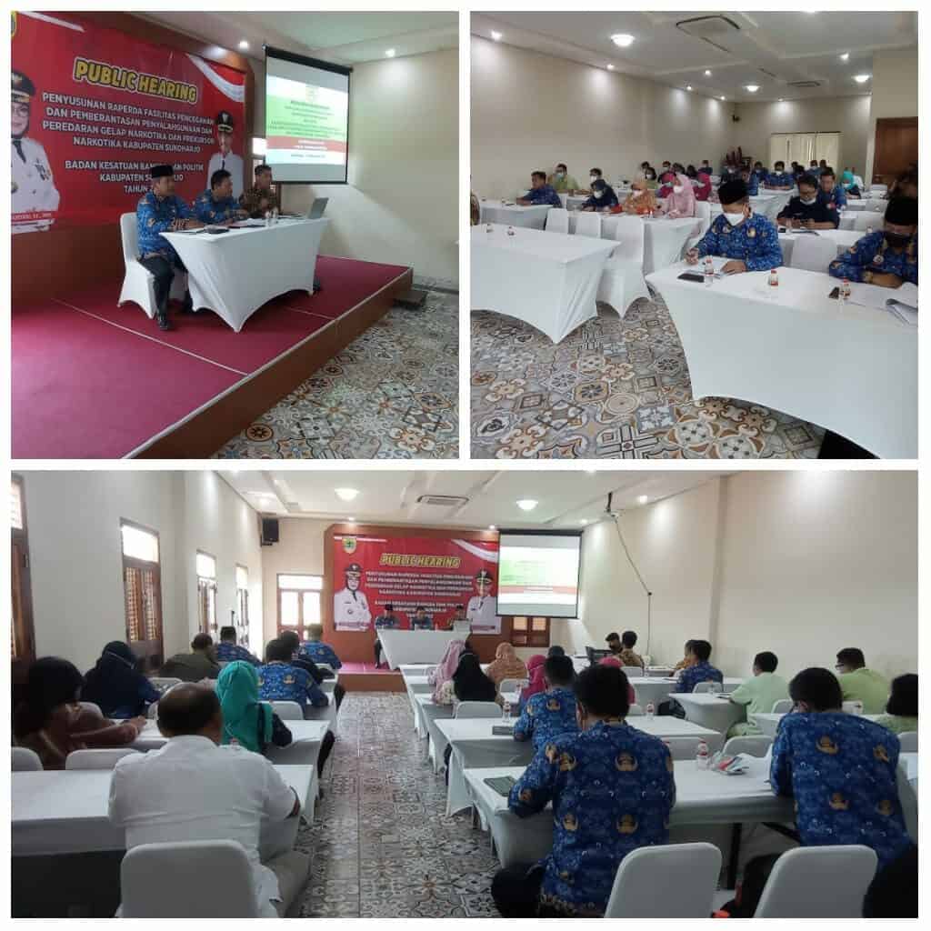 Public Hearing Raperda Fasilitasi P4GN Kabupaten Sukoharjo Public Hearing Raperda Fasilitasi P4GN Kabupaten Sukoharjo