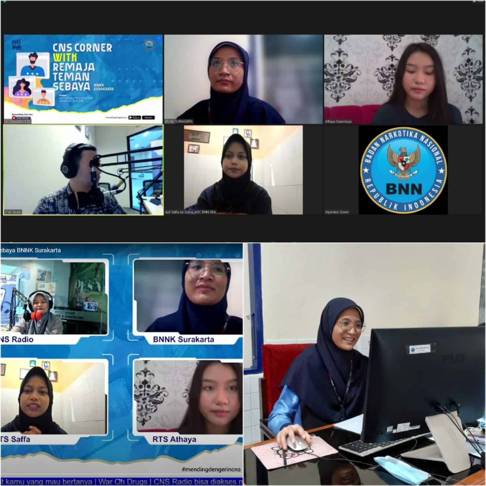 CNS Corner bersama Remaja Teman Sebaya Anti Narkoba BNNK Surakarta CNS Corner bersama Remaja Teman Sebaya Anti Narkoba BNNK Surakarta