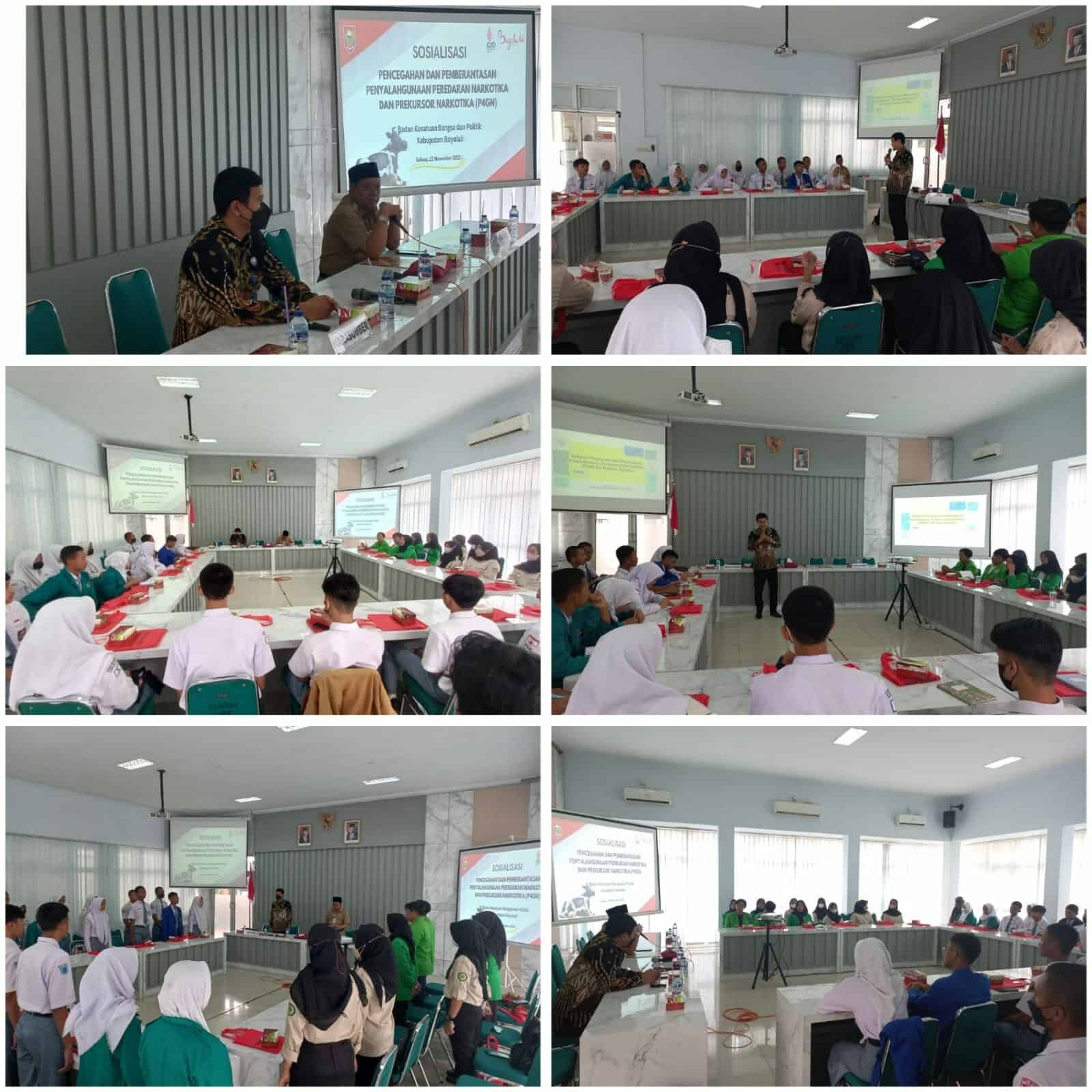 Informasi dan Edukasi melalui Penyuluhan tentang P4GN dan Prekusor Narkotika Kabupaten Boyolali
