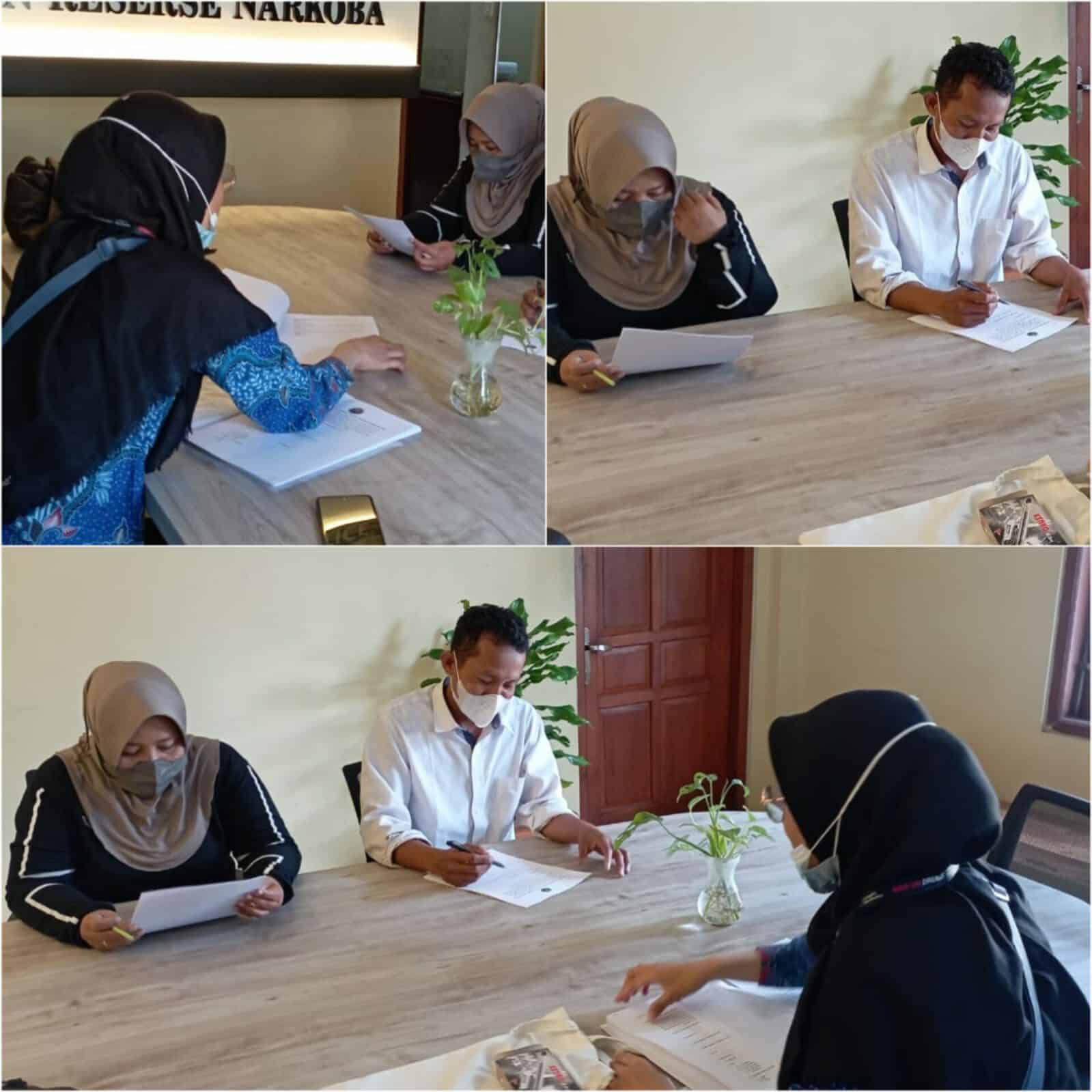 Pengumpulan Data Indeks Kabupaten/Kota Tanggap Ancaman Narkoba (Kotan) di Satres Narkoba Polresta Surakarta