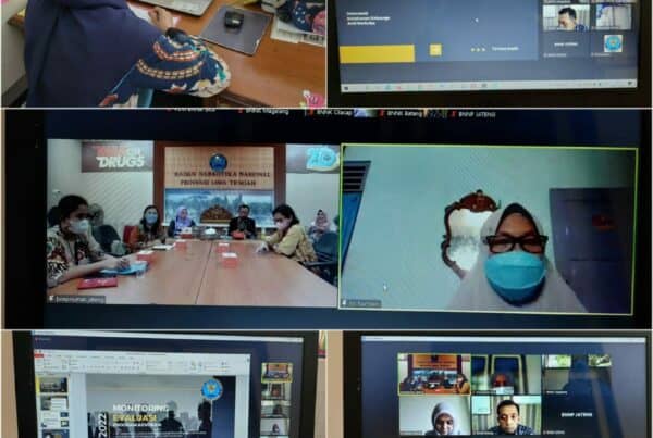 Monitoring dan Evaluasi Program Advokasi Tahun 2022 oleh Direktorat Advokasi BNN RI