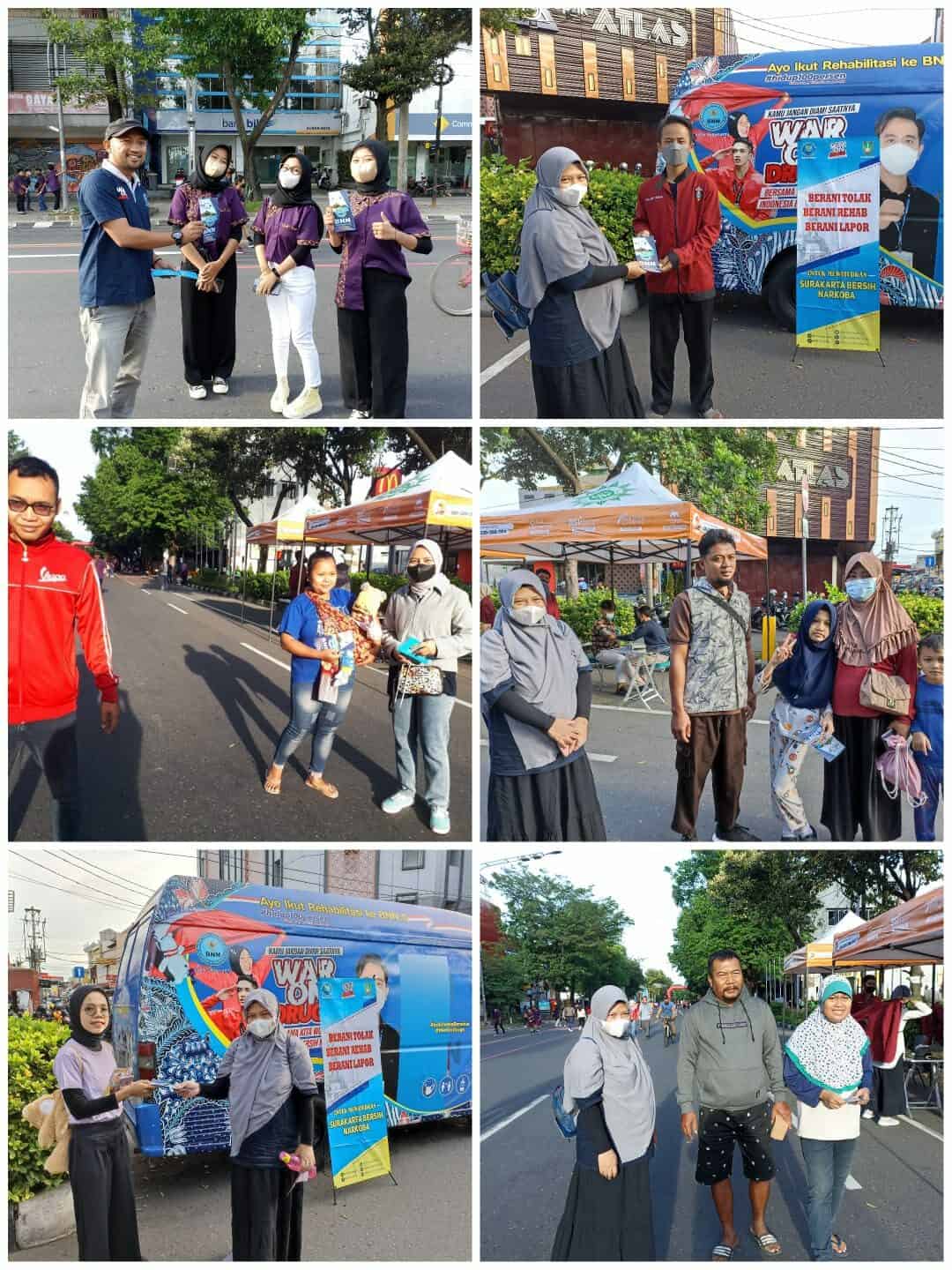 Sosialisasi P4GN di Car Free Day Surakarta Sosialisasi P4GN di Car Free Day Surakarta
