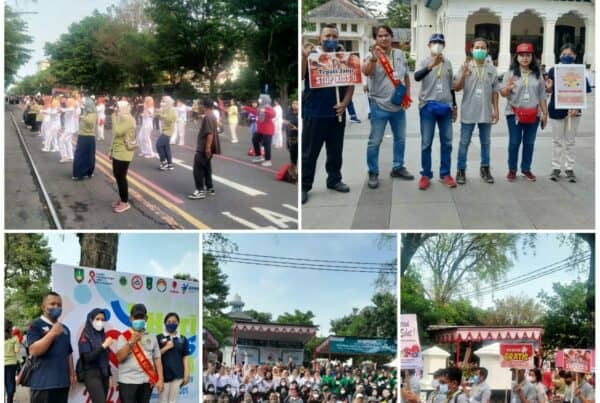 Informasi dan Edukasi P4GN pada Peringatan HAS (Hari AIDS Sedunia) 2022