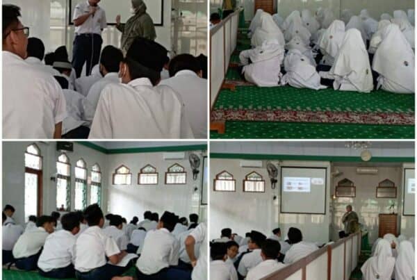 Informasi dan Edukasi melalui Penyuluhan dalam kegiatan Penguatan Pelajar Pancasila di SMPIT Nur Hidayah