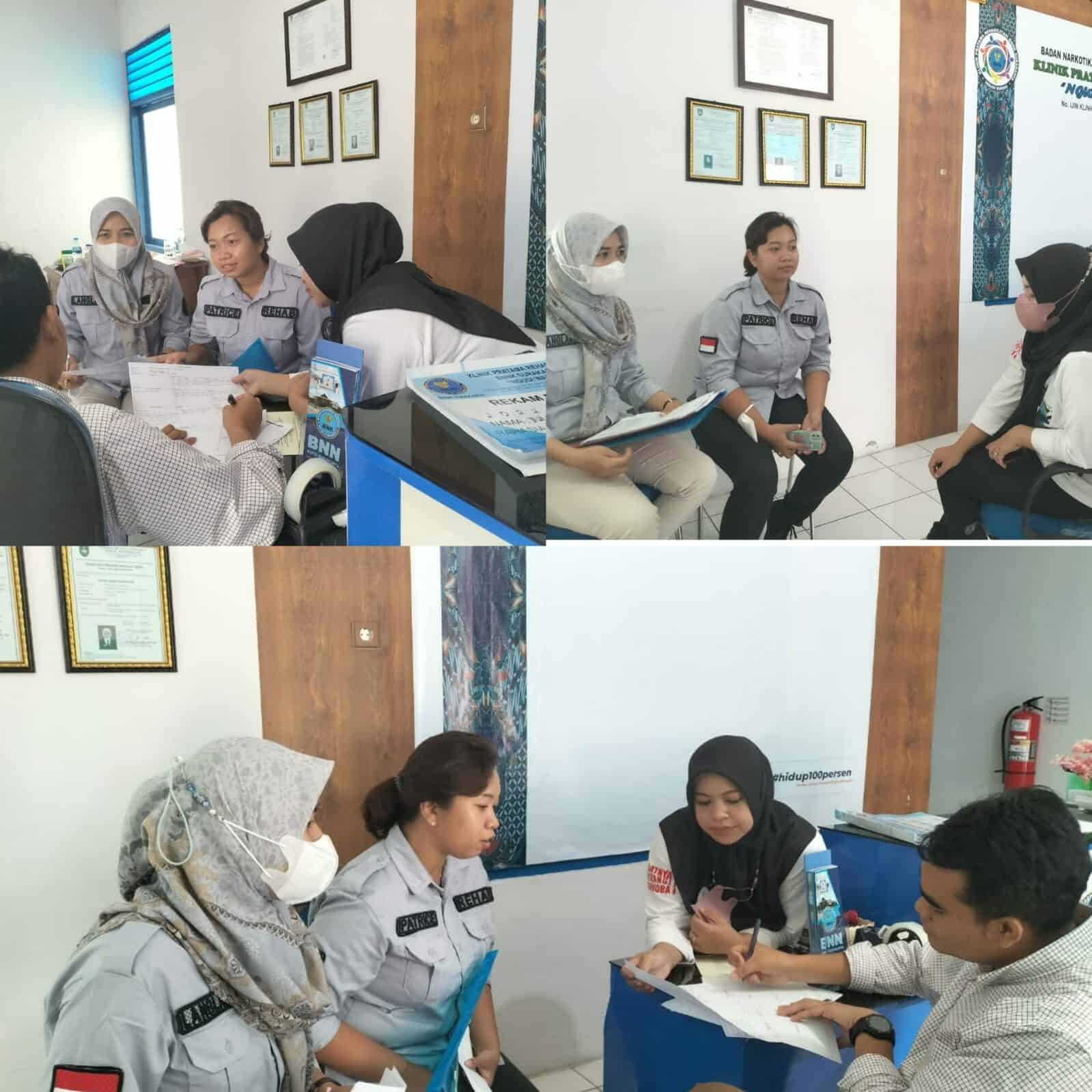 Monitoring dan Evaluasi Rencana Aksi Petugas Rehabilitasi Monitoring dan Evaluasi Rencana Aksi Petugas Rehabilitasi