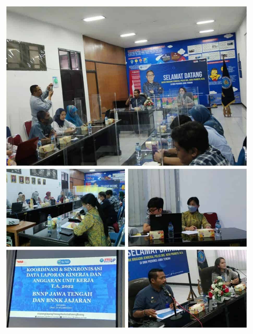 Koordinasi dan Sinkronisasi Data Laporan Kinerja dan Anggaran Unit Kerja