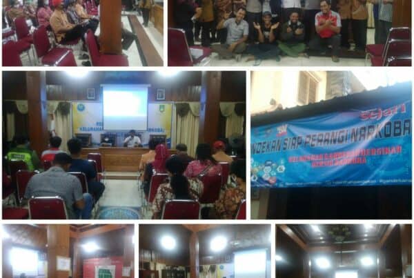 Bimbingan Teknis Relawan Anti Narkoba Kelurahan Bersinar (Bersih Narkoba) Kelurahan Gandekan Kecamatan Jebres Kota Surakarta