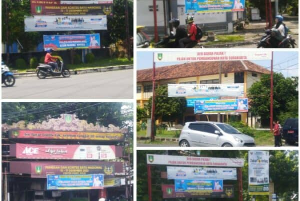 Informasi dan Edukasi melalu Media Cetak Luar Ruang (Spanduk)