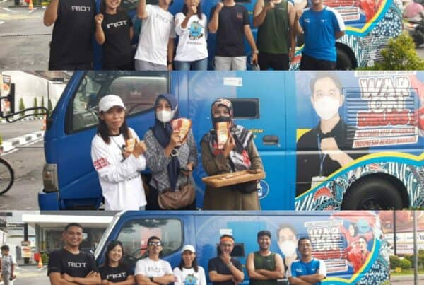 Sosialisasi P4GN di Car Free Day Surakarta