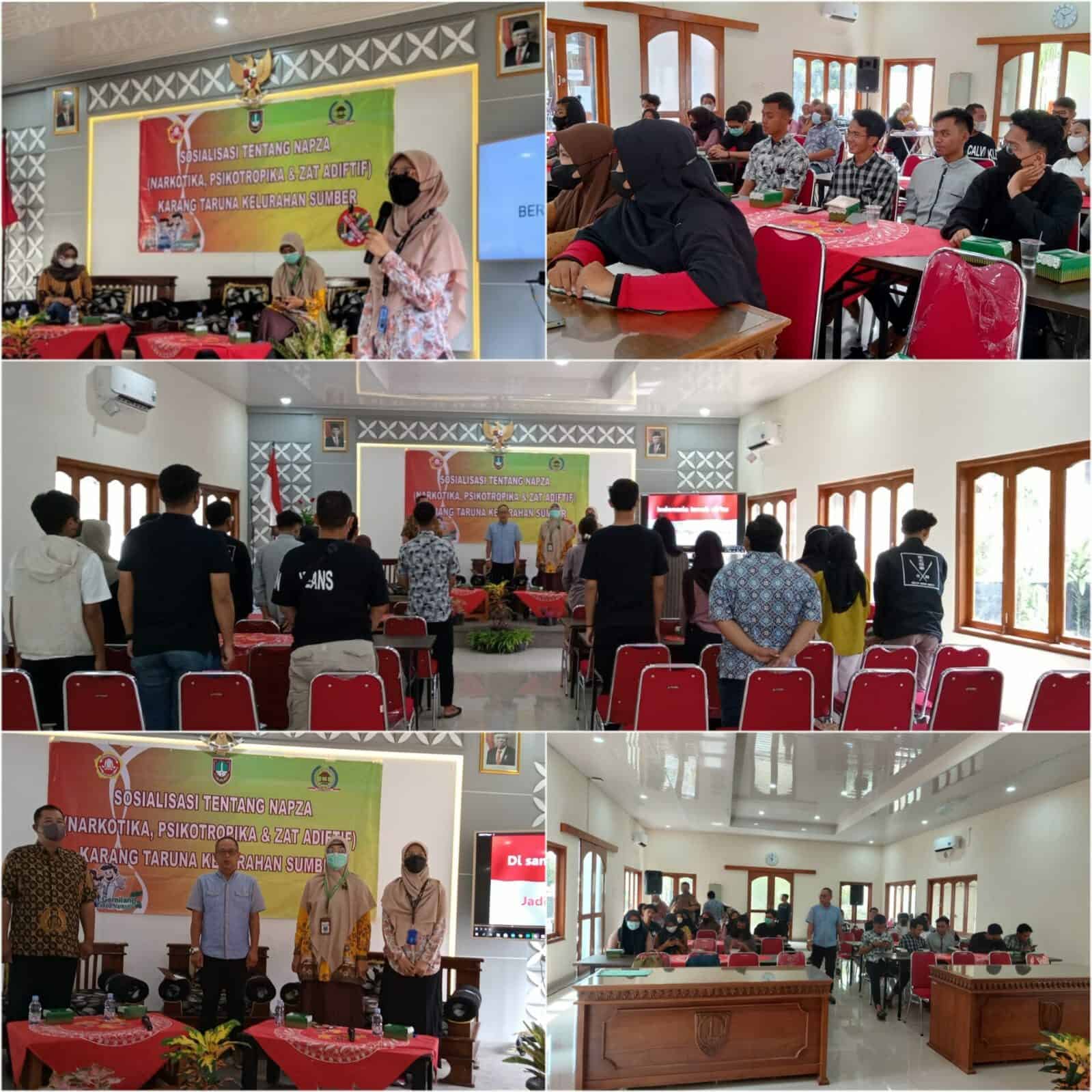 Informasi dan Edukasi melalui Penyuluhan dalam kegiatan Karang Taruna Kelurahan Sumber Kota Surakarta