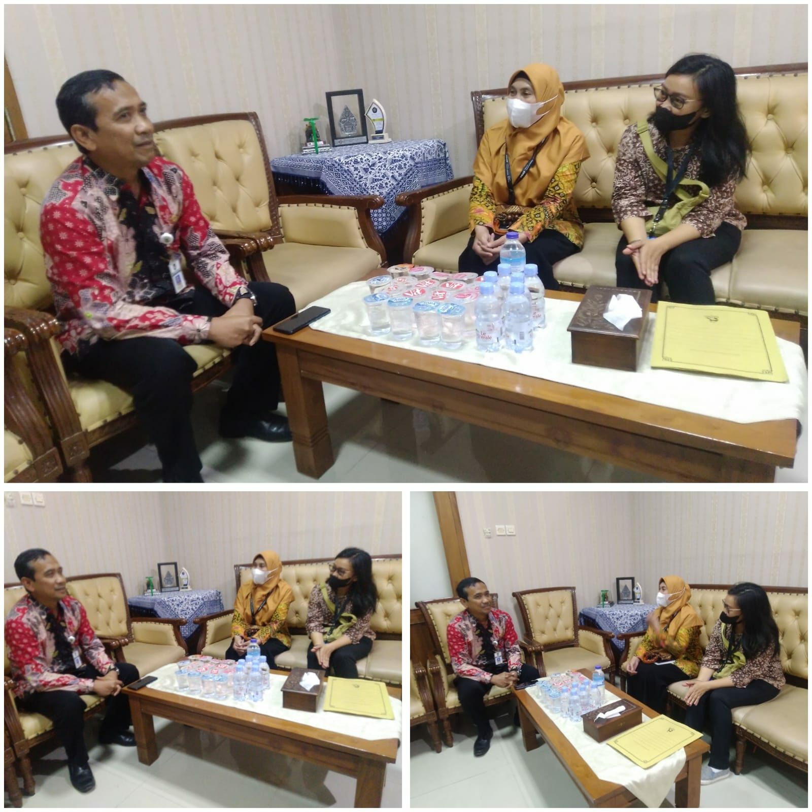 Koordinasi terkait Pelaksanaan Kegiatan Gelora War On Drugs dengan Dinas Pendidikan Kota Surakarta