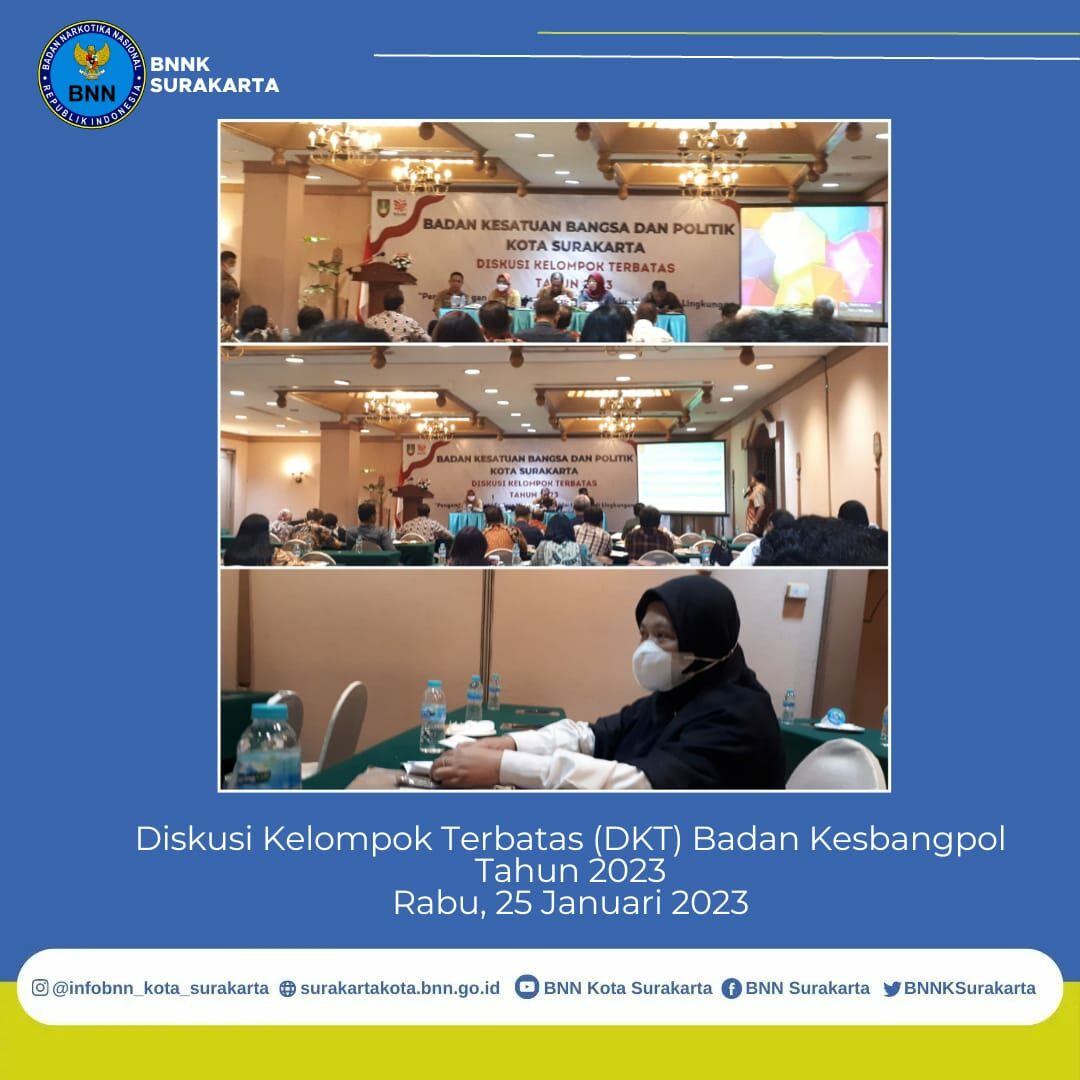 Diskusi Kelompok Terbatas (DKT) Badan Kesbangpol Tahun 2023