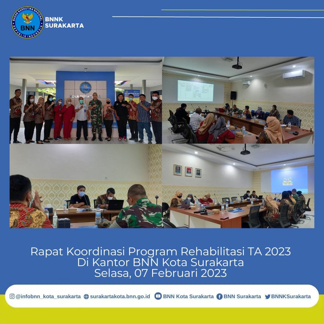 Rapat Koordinasi Program Rehabilitasi TA 2023 Rapat Koordinasi Program Rehabilitasi TA 2023