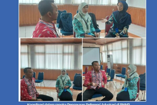 Koordinasi dalam Rangka Pengayaan Referensi Advokasi di BNNP Jawa Tengah