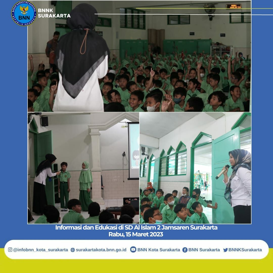 Informasi dan Edukasi melalui Penyuluhan pada siswa siswi SD Al Islam 2 Jamsaren Surakarta