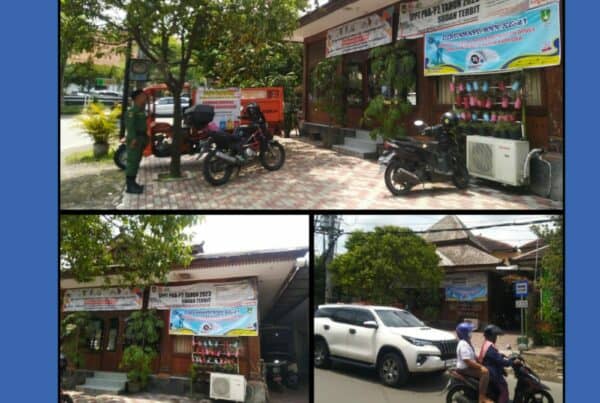 Informasi dan Edukasi melalui Media Luar Ruang (Spanduk)