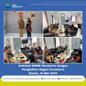 AUDIENSI BNNK SURAKARTA DENGAN PENGADILAN NEGERI SURAKARTA AUDIENSI BNNK SURAKARTA DENGAN PENGADILAN NEGERI SURAKARTA