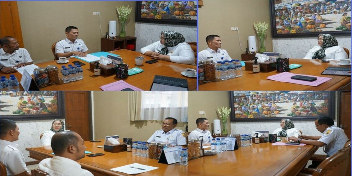 Audiensi Kepala BNNK Surakarta Dengan Bupati Sragen