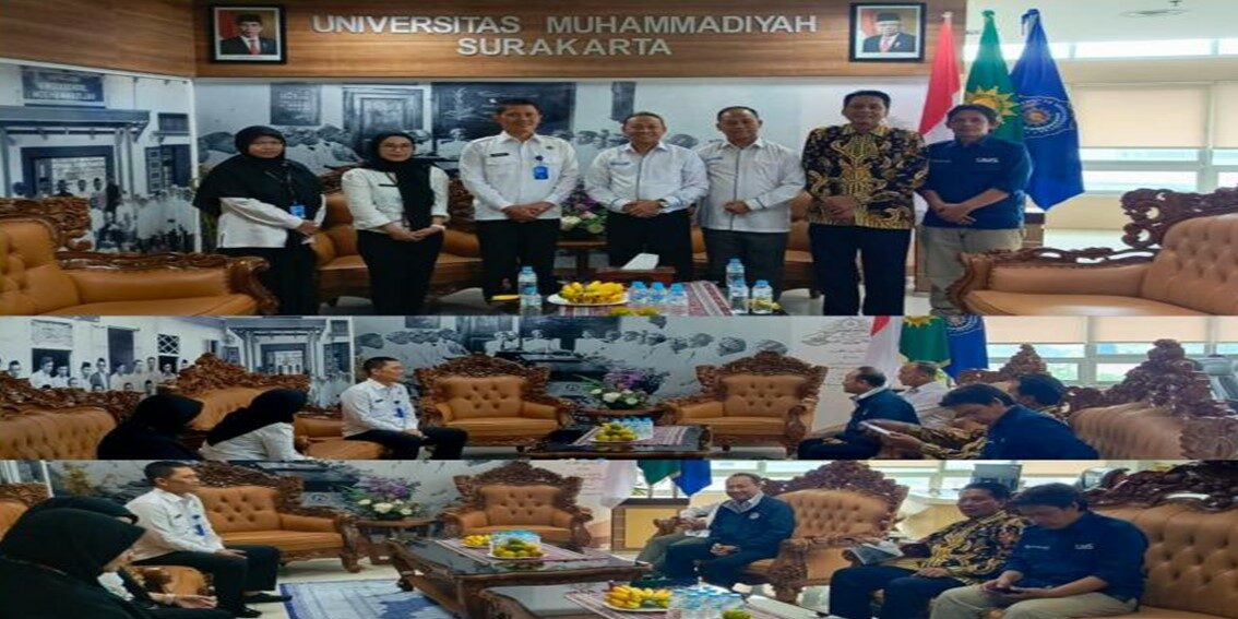Audiensi BNNK Surakarta dan Universitas Muhammadiyah Surakarta