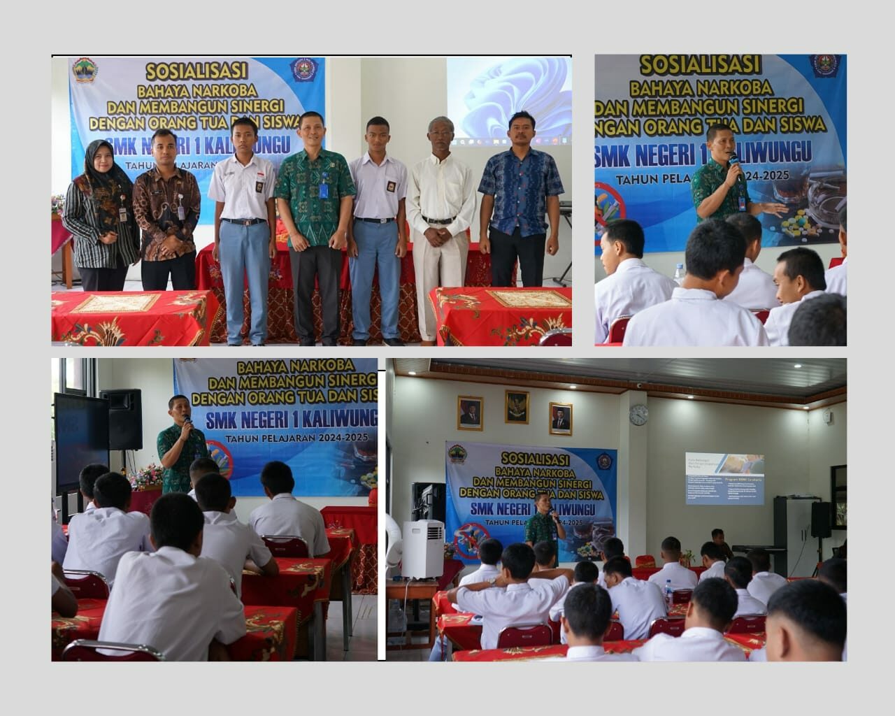 Sosialisasi Bahaya Narkoba di SMK Negeri 1 Kaliwungu, Boyolali